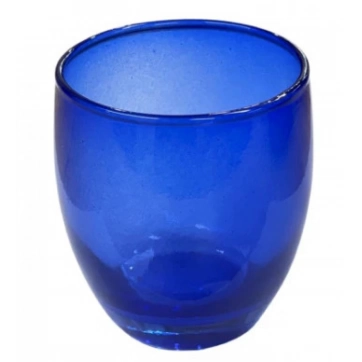 Εκκλησιαστικά Είδη Λαγός Καντηλόκουπα Γυάλινη Μεγάλη - Μπλε