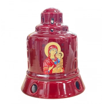 Εκκλησιαστικά Είδη Λαγός Καντήλι Κεραμικό Εκκλησία Μπορντό