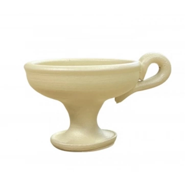 Εκκλησιαστικά Είδη Λαγός Θυμιατό Κεραμικό Κούπα Λευκό