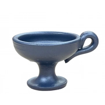 Εκκλησιαστικά Είδη Λαγός Θυμιατό Κεραμικό Κούπα Μπλε