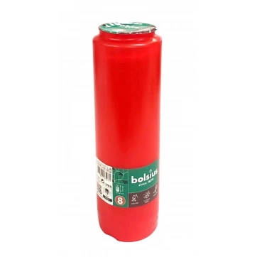 Εκκλησιαστικά Είδη Λαγός Φυτικό Κερί 170 Ωρών Κόκκινο