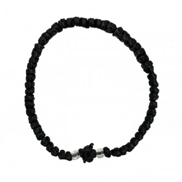 Εκκλησιαστικά Είδη Λαγός Κομποσχοίνι Κερωμένο Με Διάφανη Χάντρα