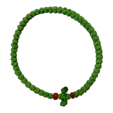 Εκκλησιαστικά Είδη Λαγός Κομποσχοίνι Κερωμένο Πράσινο