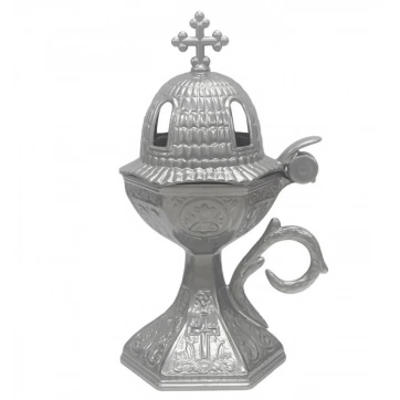 Εκκλησιαστικά Είδη Λαγός Θυμιατό Μεταλλικό Εκκλησία Ασημί