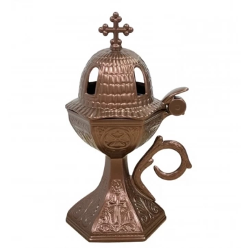 Εκκλησιαστικά Είδη Λαγός Θυμιατό Μεταλλικό Εκκλησία Καφέ