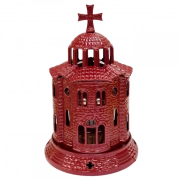 Εκκλησιαστικά Είδη Λαγός Καντήλι Μεταλλικό Εκκλησία Μπορντό