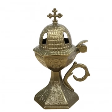 Εκκλησιαστικά Είδη Λαγός Θυμιατό Μεταλλικό Εκκλησία Πράσινο