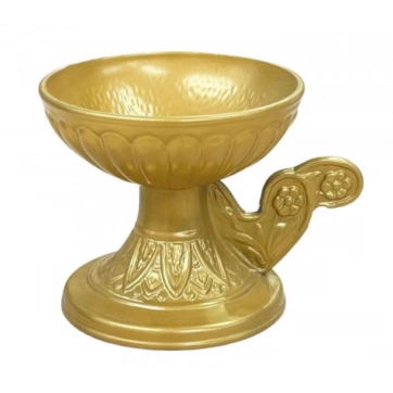 Εκκλησιαστικά Είδη Λαγός Θυμιατό Μεταλλικό Κούπα Χρυσό