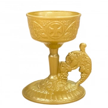 Εκκλησιαστικά Είδη Λαγός Θυμιατό Μεταλλικό Κούπα Μεγάλη Χρυσό