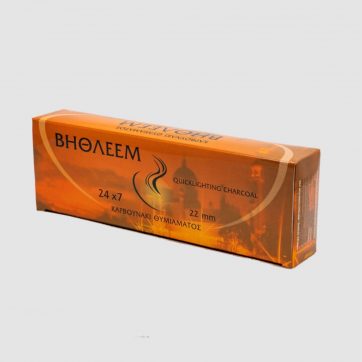 Εκκλησιαστικά Είδη Λαγός Καρβουνάκι Βηθλεέμ Κουτί 22mm