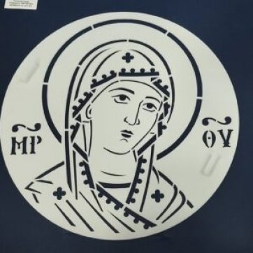 Εκκλησιαστικά Είδη Λαγός Σχέδιο Plexiglass για Κόλυβα Παναγία