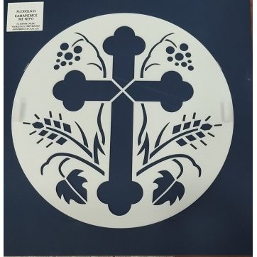 Εκκλησιαστικά Είδη Λαγός Σχέδιο Plexiglass για Κόλυβα Σταυρός